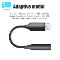 Usb Type C ถึง3.5มม. สายแจ็คสายออดิโออะแดปเตอร์หูฟังอุปกรณ์เสริมใช้ได้กับ Galaxy S22 S21 S20 Note 10