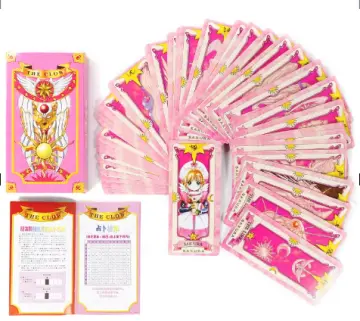 60pcs/set Anime Card Captor Kinomoto Sakura Cosplay Tarot Paper