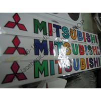 ยอดฮิต สติ๊กเกอร์สะท้อนแสง แบบเดิมๆของรถ งานตัดคอมพิวเตอร์ คำว่า MITSUBISHI มีขอบดำ และขอบขาว ขายดี กรอบ ป้าย ทะเบียน กรอบ ป้าย ทะเบียน มอเตอร์ไซค์ กรอบ ป้าย ทะเบียน รถยนต์ กรอบ ป้าย ทะเบียน ไท เท