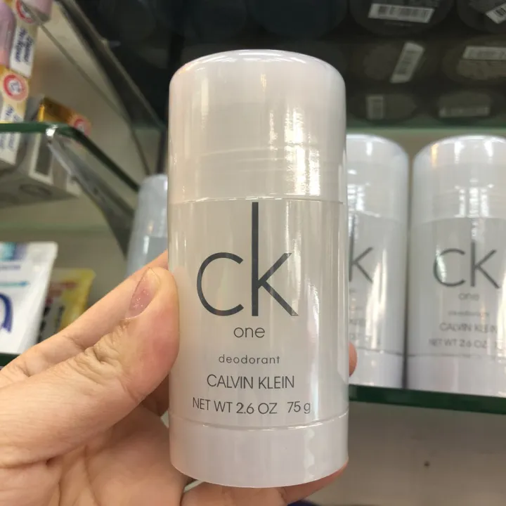 CALVIN KLEIN Write a review CK One Deodorant Stick 75g Lazada.co.th