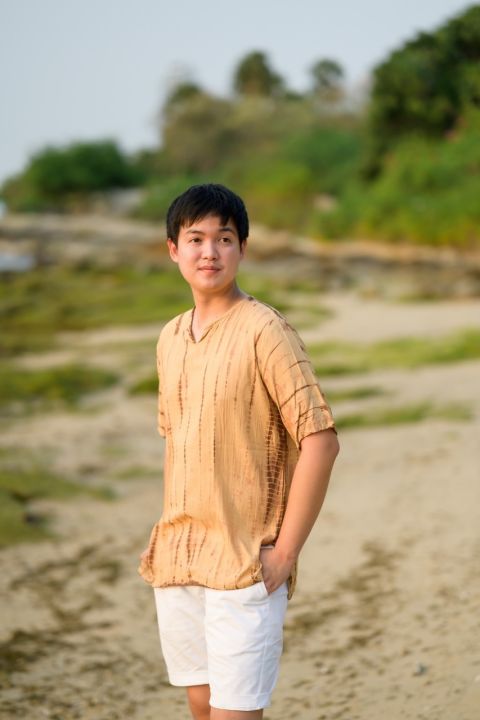 Boy Shirt - Cream sandybrown.bkk