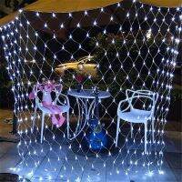 【hot】■  1.5M/2M/3M Net Lights Curtain Garland for Festoon Led Navidad 2023 New Year