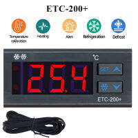 ETC-200 + Mini Temperature Controller ไมโครคอมพิวเตอร์ Thermostats Digital Thermostat Refrigeration Defrosting Alarm 220V 40 Off