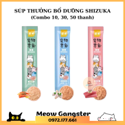 Combo 20,50,100 Súp Thưởng Cho Mèo Shizuka Mix Vị Thơm Ngon Bổ Dưỡng