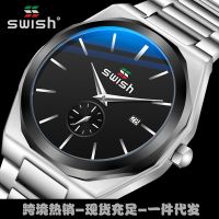 Curiosity mens watch quartz watch waterproof business sports mens watch mens watch 【QYUE】