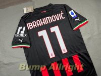 New 2022 !! : เสื้อทีม เอซี มิลาน เหย้า 2022 AC Milan Home 2022 + 11 IBRAHIMOVICH และอาร์มกัลโช่ !!