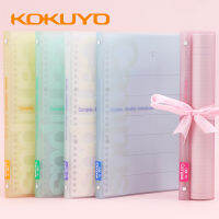 KOKUYO วิทยาเขตหลวมใบโน๊ตบุ๊ค B5พีวีซีใส M Atte Soft Case เปลี่ยน Core P733บางโน๊ตบุ๊คอุปกรณ์สำนักงาน