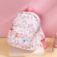 original 2023 New Schoolbag Childrens Schoolbag Princess Girl Kindergarten 0-3-6-12 Years Old Waterproof Lightweight Backpack Trendy Primary School Students Cute Canvas Ultra light multi grid mouth