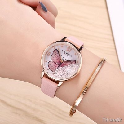 ⌚ Quicksand watch female college contracted temperament literature and art wind restoring ancient ways is the butterfly girl watches high junior middle school students