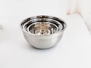 Stainless Steel Mixing Bowl (22cm/24cm/26cm/28cm)