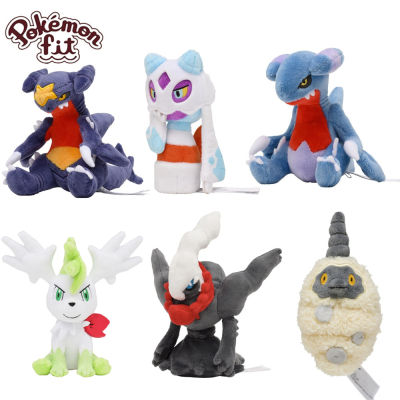 Pokémon Fit ของแท้ Series ตุ๊กตา Plush ของเล่น Froslass Garchomp Darkrai Piplup Shaymin Monferno ตุ๊กตาตุ๊กตาอะนิเมะ Pocket Monste