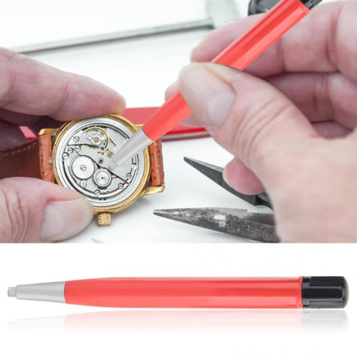 ขายดี-นาฬิกาคุณภาพแปรงกำจัดขนสนิมปากกาแก้ว-ทองเหลือง-เหล็กทำความสะอาดรอยขีดข่วนอุปกรณ์เครื่องมือซ่อมแซมสำหรับนาฬิกา