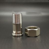 1/2 3/4 1 BSP Male Thread x 3/4 1 1-1/4 BSP Female Thread 201 Stainless Steel Pipe Fitting Coupler Connector Adapter