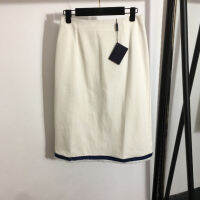 2022 New style raw edge pocket high waist hip denim skirt FA-476-100