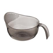 oshhni Rice Washing Colander Rice Washer Strainer Washing Colander with