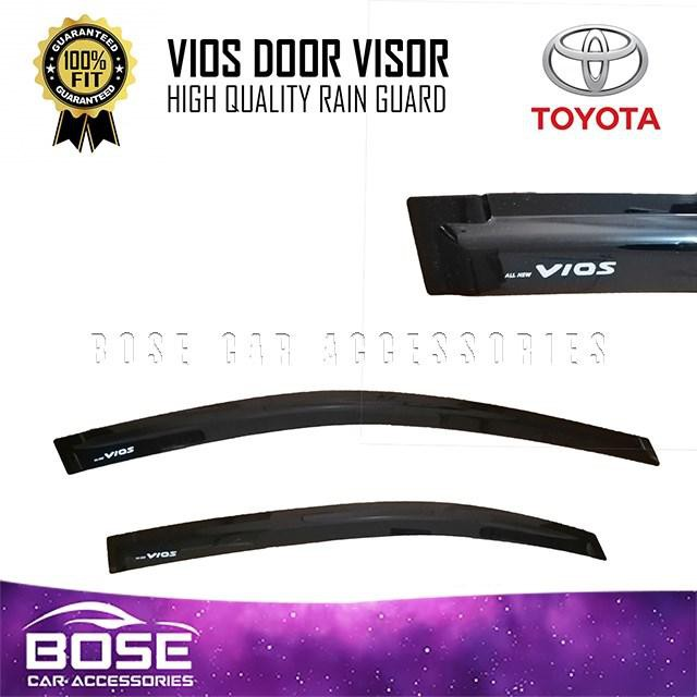 Toyota Vios Rain Visor 2020-Present Model/Yaris XP 150/3rd Generation ...