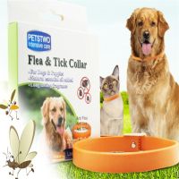 ZZOOI Non-toxic Anti Flea Tick Large Pet Big Dog Collar Adjustable Waterproof Cat Puppy Collar Prevent Bug Mosquitoes Doggy Neck Strap