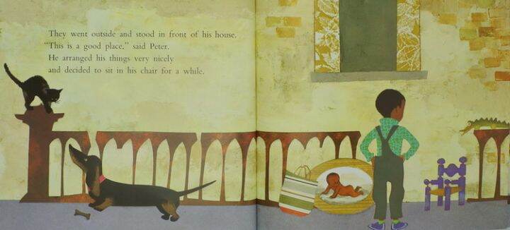 original-english-picture-book-peter-s-chair-peters-chair-caddick-gold-award-ezra-jack-keats-childrens-enlightenment-picture-story-picture-book