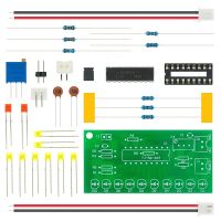 ชุดเครื่องมือวิเคราะห์สเปกตรัมเสียงด้วยเสียงแบบ LM3915 DC 9V-12V 10ชุดฝึกการบัดกรีอิเล็กโทรนิกส์แบบทำมือชุดฝึกปฏิบัติในห้องปฏิบัติการ