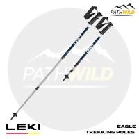 LEKI KHUMBU LITE / MANGO – DARK ANTHRACITE – BLACK ไม้เท้าเดินป่า แบบสไลด์ ปรับความยาวได้ตั้งแต่ 100-135 cm