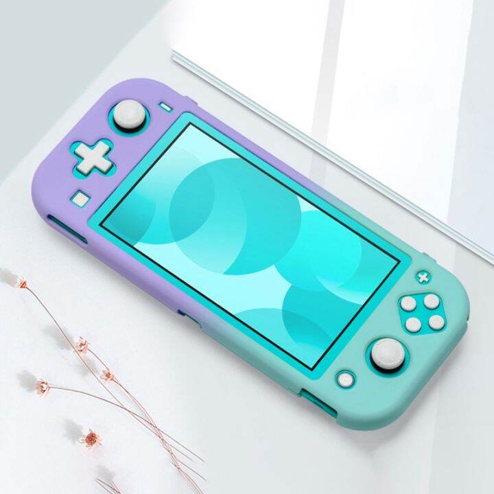 switch-lite-protective-case-shell-colorful-cute-hard-back-cover-skin-game-console-accessories