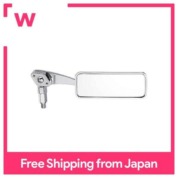 TANAX Bike Mirror Napoleon Ball Joint Mirror (Angle) Chrome Plated Left