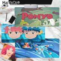 แผ่นรองเมาส์ Ponyo บนหน้าผา แผ่นรองเมาส์สำหรับเล่นเกมแล็ปท็อป แผ่นรองเมาส์สำหรับเล่นเกม