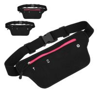 ☈ﺴ❁ Running Bag Neoprene Sport Waist Packs Adjustable Belt Cycling Bum Pouch Phone Bag Purse Outdoor Jogging Marathon Bag Unisex