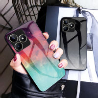 สำหรับ Realme C53 Narzo N53เคสโทรศัพท์ NarzoN53เคสป้องกันกระจกเคสการออกแบบท้องฟ้าเต็มไปด้วยดวงดาว