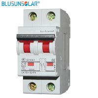 【LZ】 Circuit Breaker 2P DC Circuit Breaker MCB 6A 10A 16A 20A 25A 32A 50A Din Rail Mounting Cutout Miniature Household Air Switch