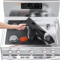 Portable Stove Protector Cover Liner Gas Stove 5-Hole Anti-Oil Pad Stovetop Protector Kitchen Accessories Mat Cooker Covers