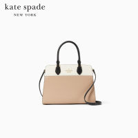 KATE SPADE NEW YORK MADISON	COLORBLOCK SAFFIANO LEATHER MEDIUM SATCHEL KC621 กระเป๋าถือ