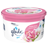 SuperSale63 70 กรัม เกลด Glade ผลิตภัณฑ์ปรับอากาศ ดูแลกลิ่นให้หอมในสภาพแวดล้อม เกลดมินิเจลกลิ่นฟลอรัล 70 กรัม