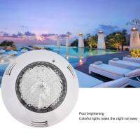 LED Simming Pool Light กันน้ำใต้น้ำติดผนังไฟ RGB รีโมทคอนโทรลไฟใต้น้ำ AC12V