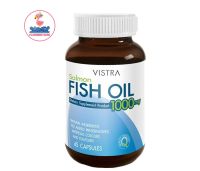 Vistra Salmon Fish Oil 1000mg 45 Capsules วิสทร้า น้ำมันปลา 1000 มก 45 แคปซูล