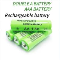 AAA + AA แบบชาร์จไฟได้ AA 1.5V 3800mah - 1.5V AAA 3000mAh แบตเตอรี่อัลคาไลน์ไฟฉายของเล่นนาฬิกา MP3 T