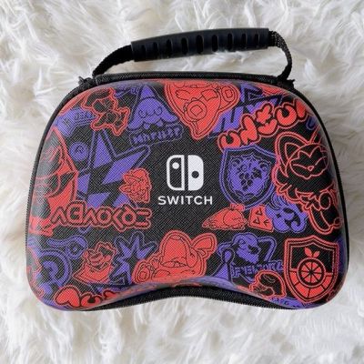 กระเป๋าจอยควบคุมเกมสีทองรุ่นจำนวนจำกัดสำหรับ Nintendo Switch Pro/xbox เคสมีซิปป้องกันกระเป๋าเก็บของสำหรับพกพาเดียว