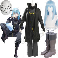 อะนิเมะในเวลานั้นฉันกลับชาติมาเกิดเป็นเมือกเครื่องแต่งกายคอสเพลย์ Rimuru Tempest เครื่องแต่งกายผู้ใหญ่ชุดสูทวิกผม Outifit อุปกรณ์เสริม