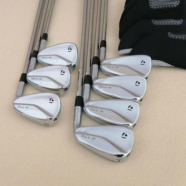 New P770 golf clubs golf men's iron set halfblade