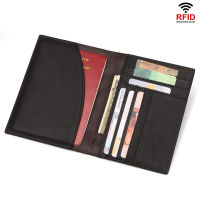 RFID Blocking Passport Holder Travel Wallet Cover