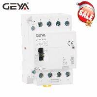 Geya คอนแทค40a 4P 4no 63a หรือ2nc2no 220V/230V 50/60Hz ราง Din บ้าน Ac แบบแยกส่วน