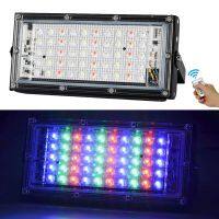 【LZ】☂  Holofote led à prova dágua ip65 ac220v 50w refletor com controle remoto holofote de led super brilhante