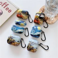 【Audio player] Airpod Pro เคส Van Gogh ภาพวาดสีน้ำมันภาพวาดป้องกัน Airpods-Aliexpress