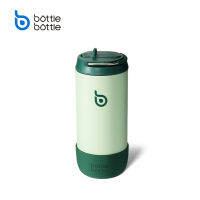 BOTTLE BOTTLE ขวดน้ําสําหรับเด็ก 12oz ขวดน้ําฉนวนเด็กพร้อมฝาป้องกันการรั่วไหลขวดน้ําสูญญากาศสแตนเลสขวดน้ํากีฬาช่วยให้ร้อนและเย็น