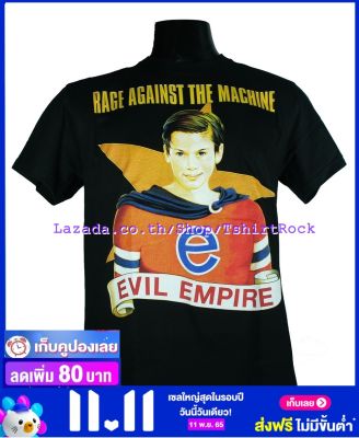 เสื้อวง RAGE AGAINST THE MACHINE เสื้อยืดวงดนตรี เสื้อร็อค  RGN1580 ส่งจาก กทม.