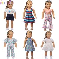 43cm Reborn New Born Doll Spring Summer Clothes Dress Butterfly Skirt For 18 Inch American amp;OG Girl Doll Russia DIY Gift`s Toy