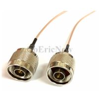 5 pcs RF Coaxial N Male to N Male Pigtail Cable Jumper RG178 Cable 15cm Connector Plug