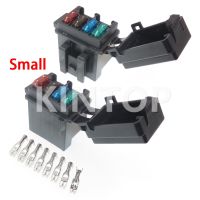 【YF】 1 Set 4way Mini In-line Blade Type Fuse Holder With Crimp Terminal BX2047C-1 BX2047C-2 Small Fuses Box