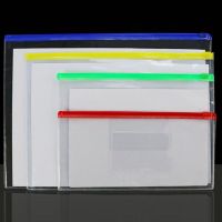 11pcs A6 A5 A4 Pouch File Bags School Travel Office Supplies Storage Bag Binder Pockets Folders Student Document Filing Bags