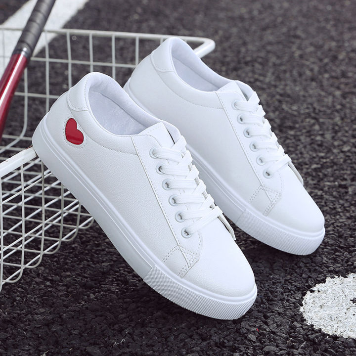 【YOTO】 New Korean casual sneakers shoes for women on sale Flats Lace-up ...